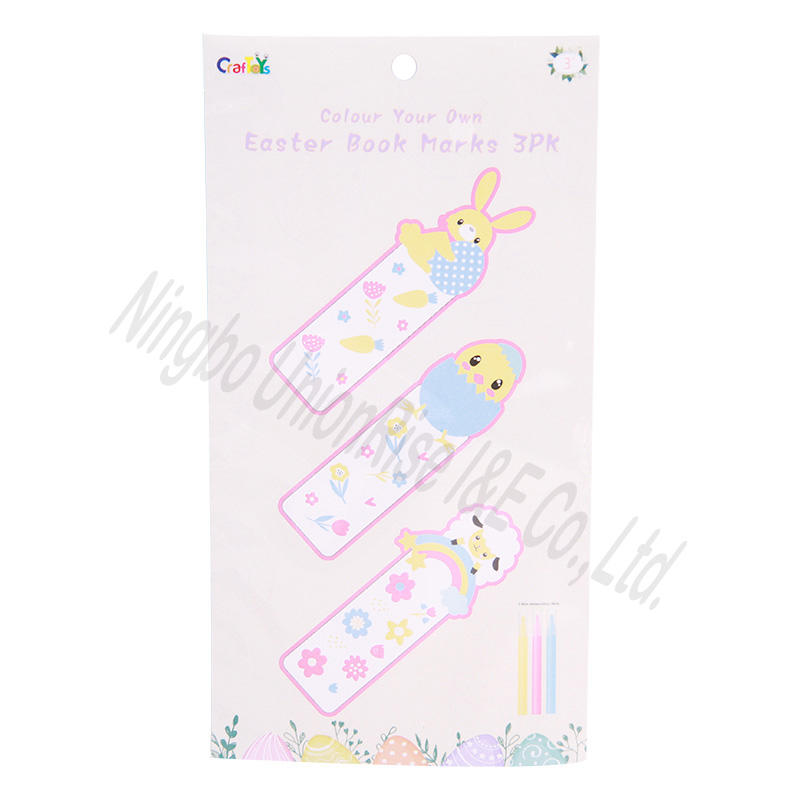Colour Your Own Easter Book Marks 3PK