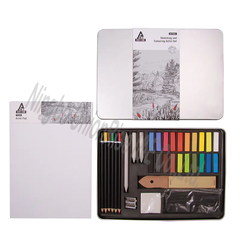 Sketching and Colouring Artist Set 40 Pieces