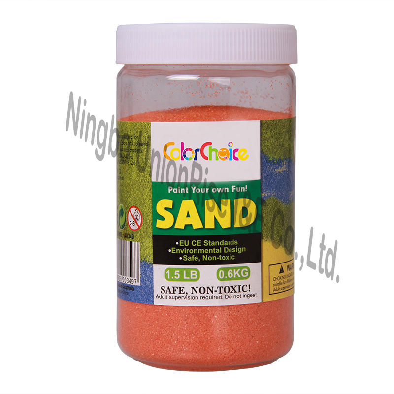 Colorful Sand 0.6KG Orange