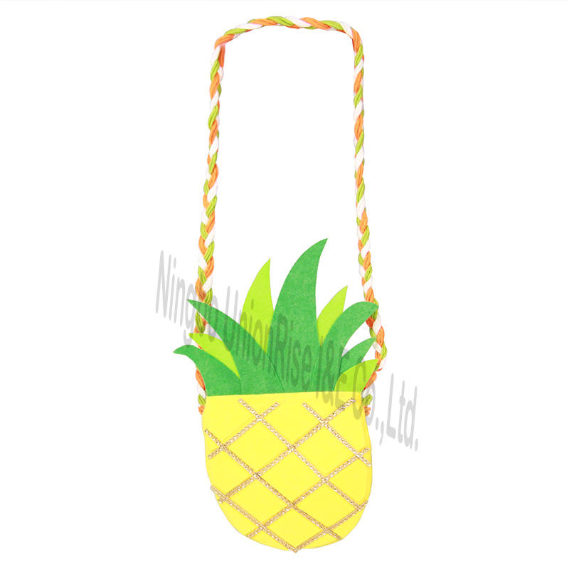 Make Your Own Felt Bag-Pineapple