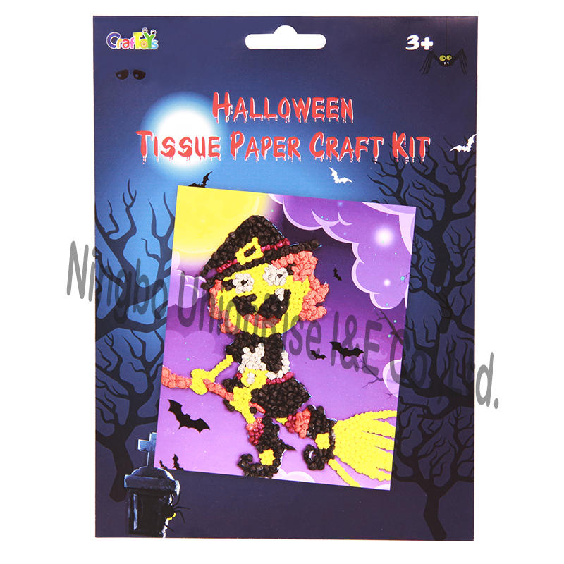 Halloween Tissue Paper Craft Kit