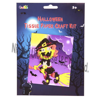 Halloween Tissue Paper Craft Kit