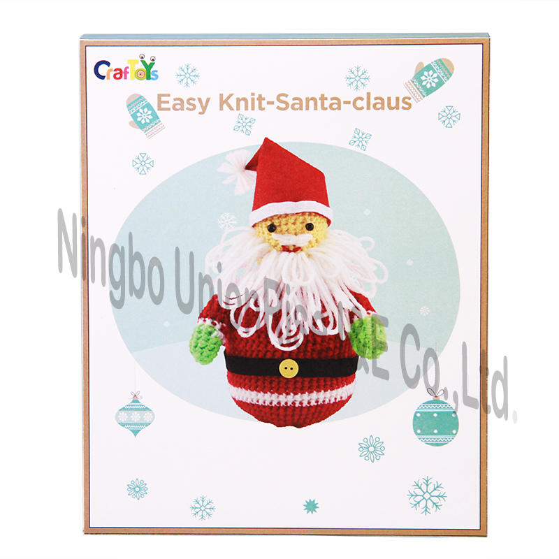 Easy Knit-Santa-claus