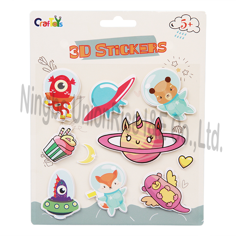 3D Stickers For Kids