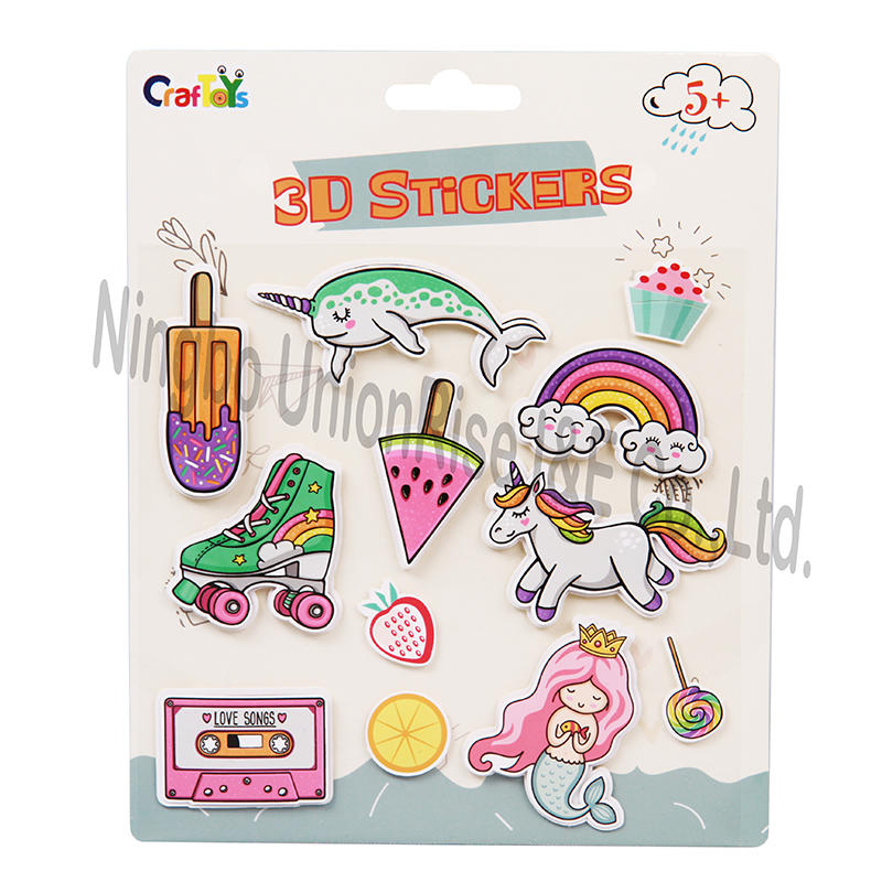 3D Stickers For Kids