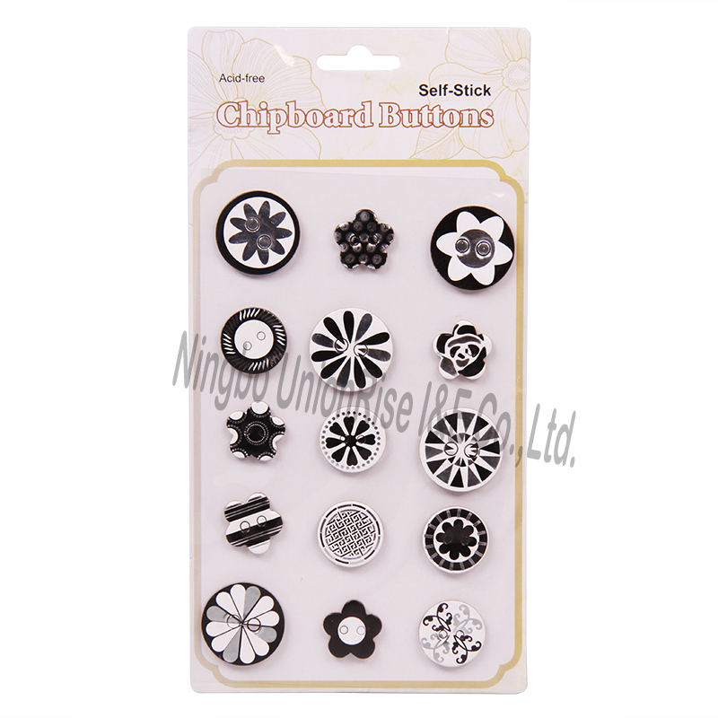 Self-Stick Chipboard Buttons