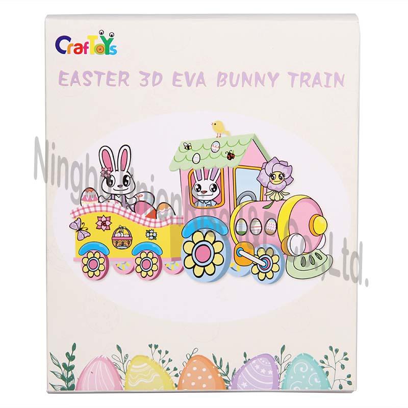 Easter 3D EVA Bunny Train
