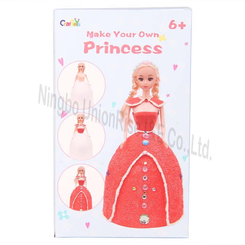 Make Your Own Dough Princess Red Dress