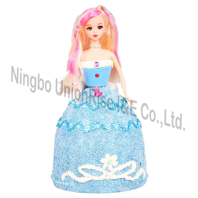 Make Your Own Dough Princess Blue Dress