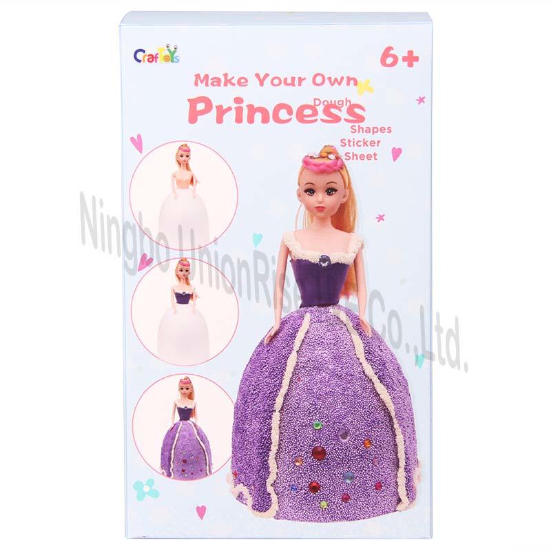 Make Your Own Dough Princess Purple Dress