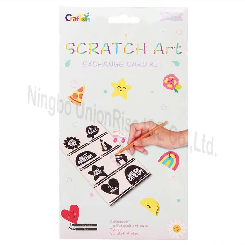 Scratch Art Exchange Card Kit