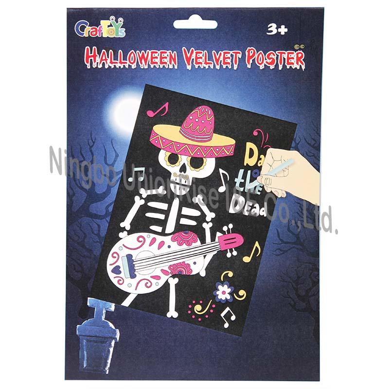 Halloween Velvet Poster Groom