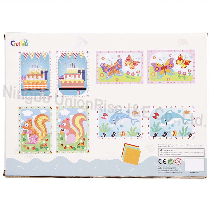 Custom paper craft set Supply for kids-1