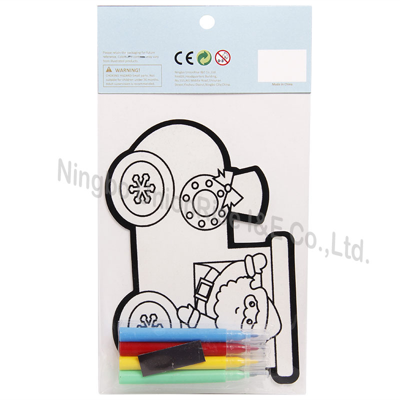 Latest paper art kit glass manufacturers for kids-1