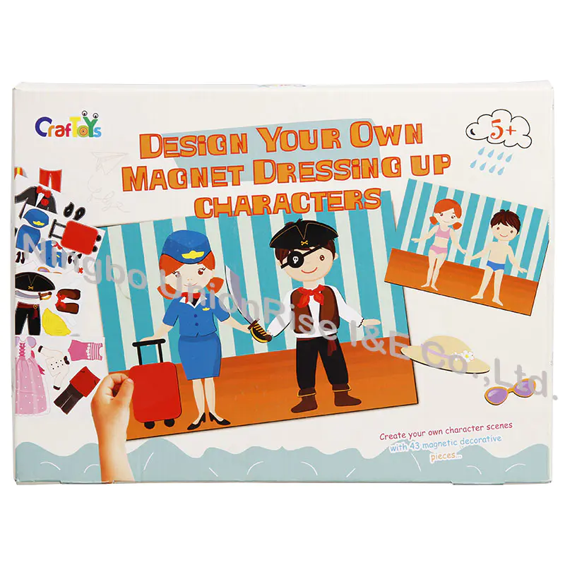 Design Your Own Magnet Dressing Up Characters