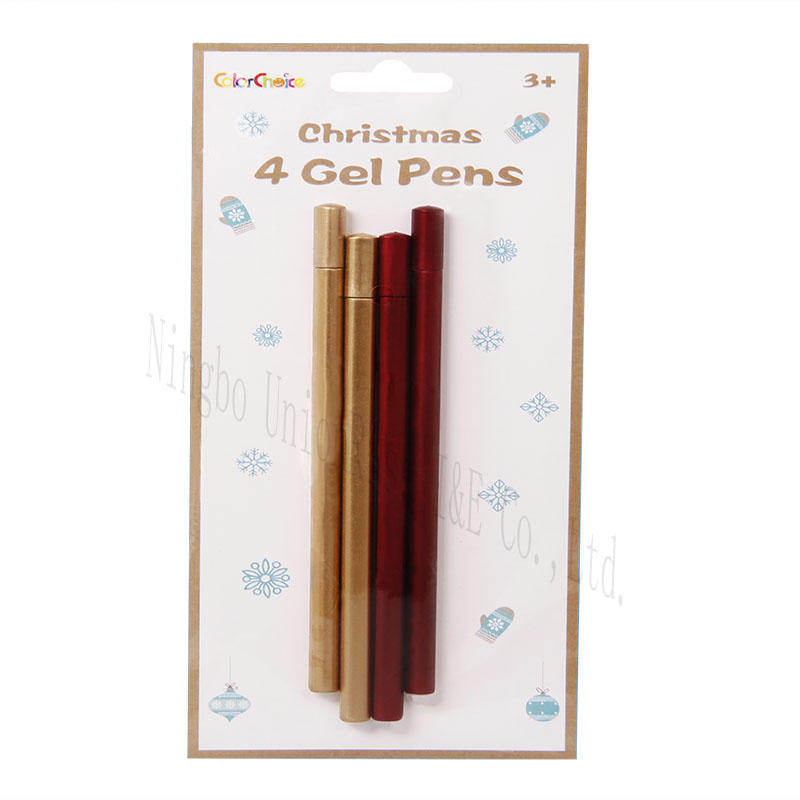Christmas 4 Gel Pens