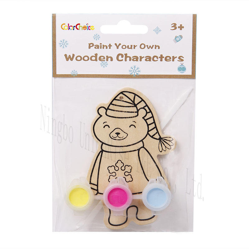 Paint Your Own Wooden Characters