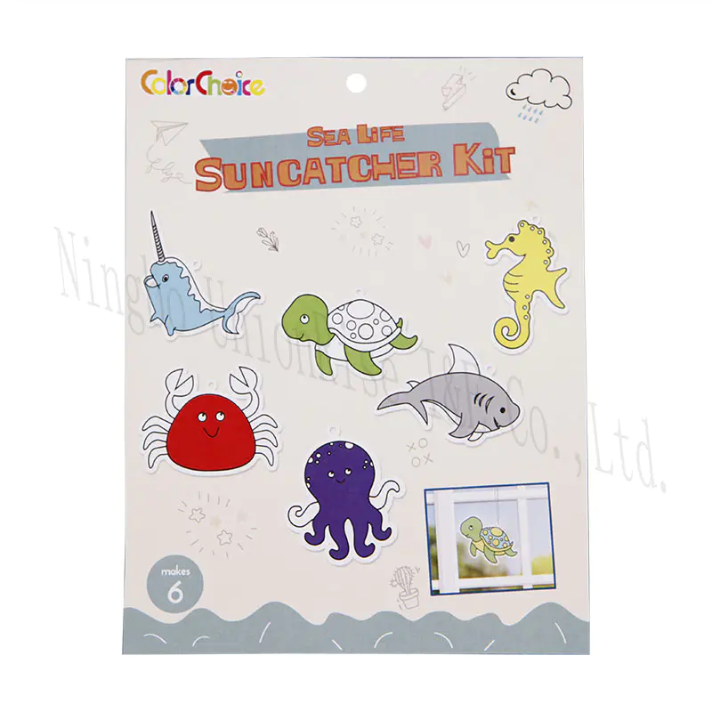 Sea Life Suncatcher Kit