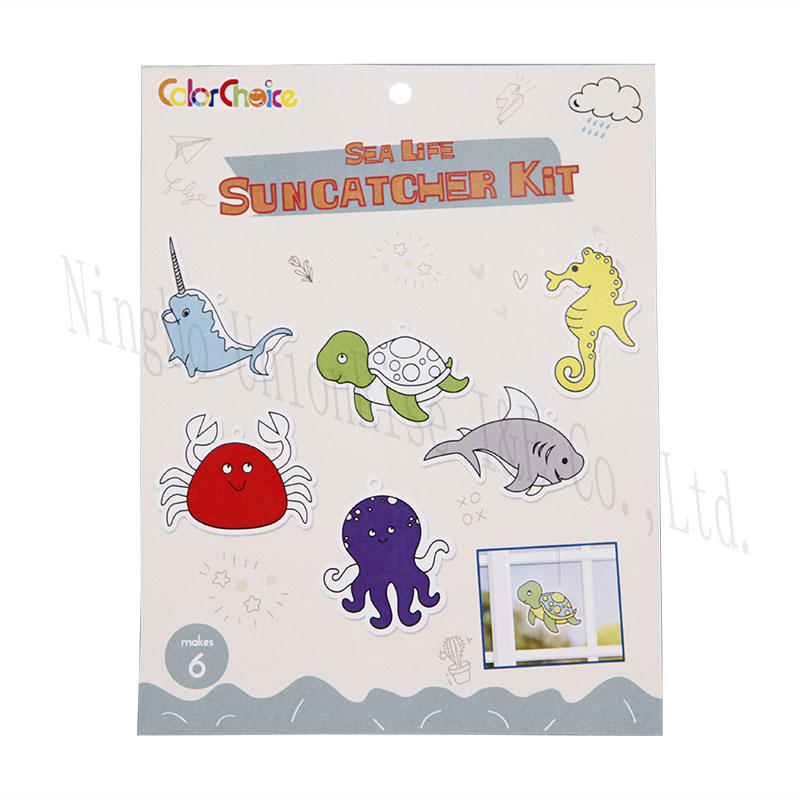 Sea Life Suncatcher Kit