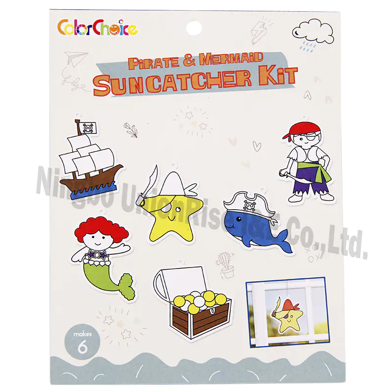 Pirate & Mermaid Suncatcher Kit