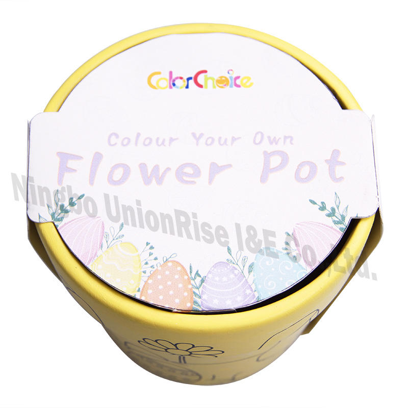 Color Your Own Flower Pot