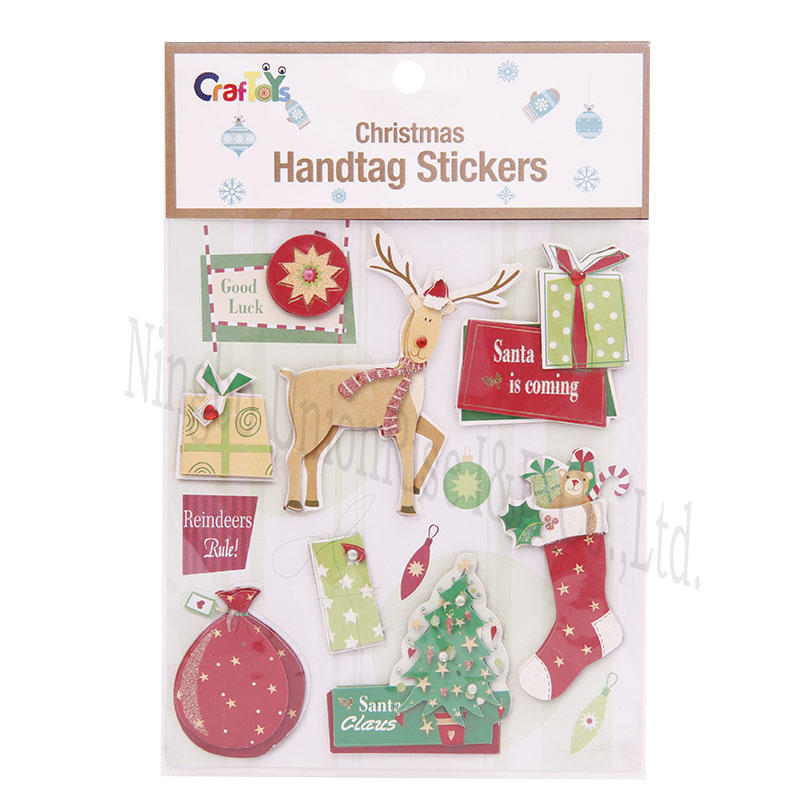 Christmas Handtag Stickers