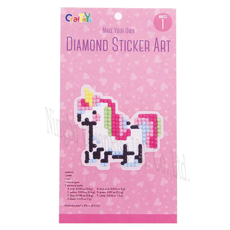 Make Your Own Diamond Sticker Art
