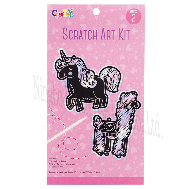 Unionrise art scratch art kits Supply for kids-2