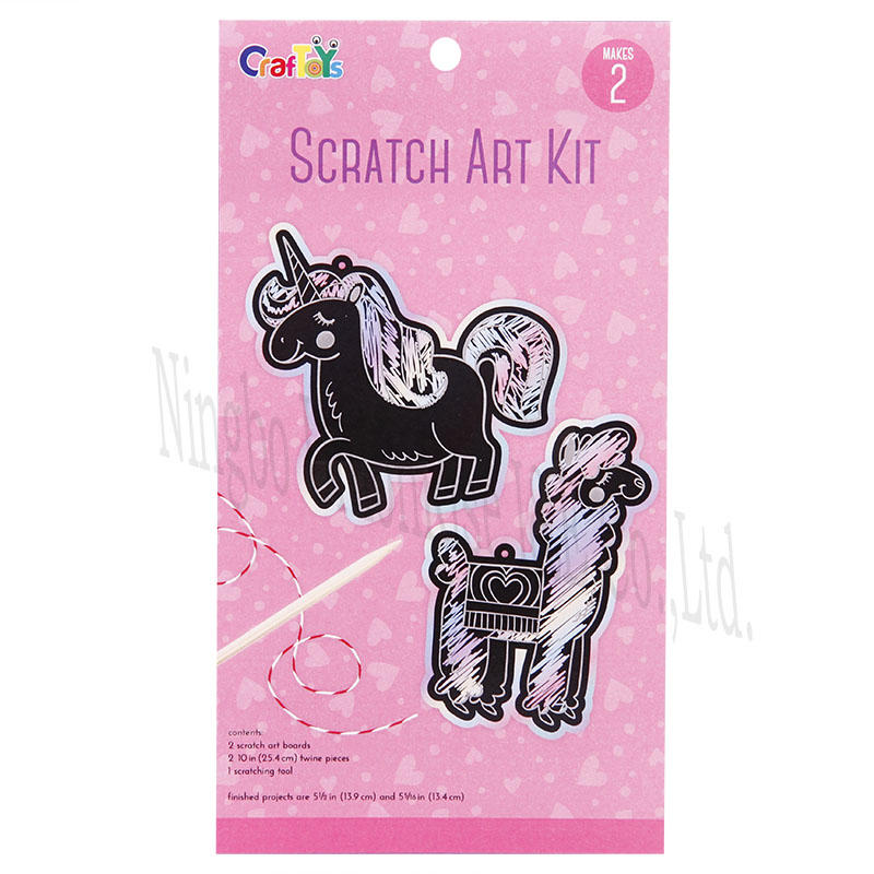 Unionrise mask scratch art craft for business for kids