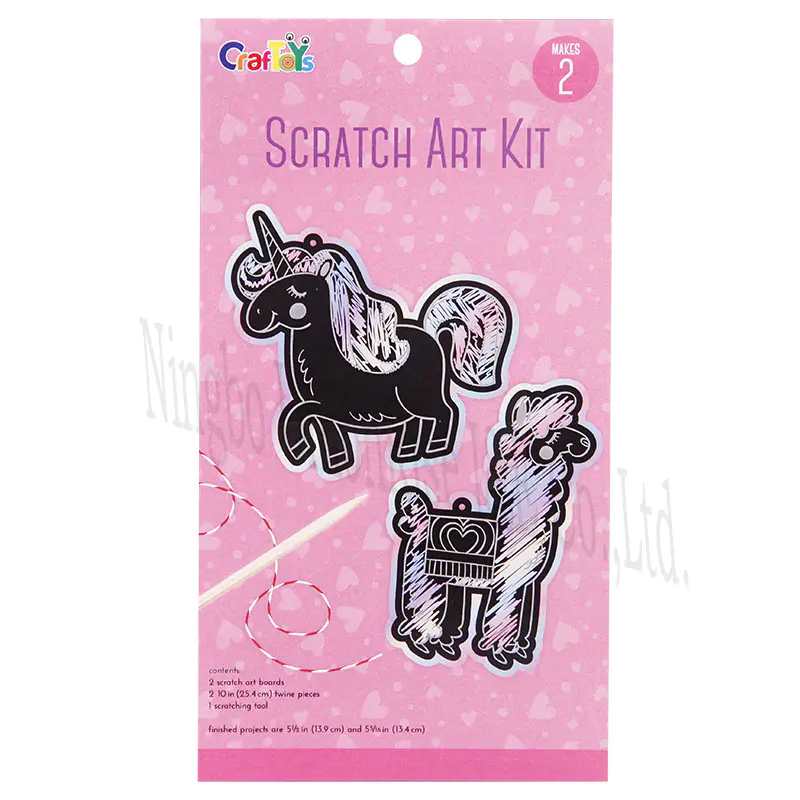 Unionrise art scratch art kits Supply for kids