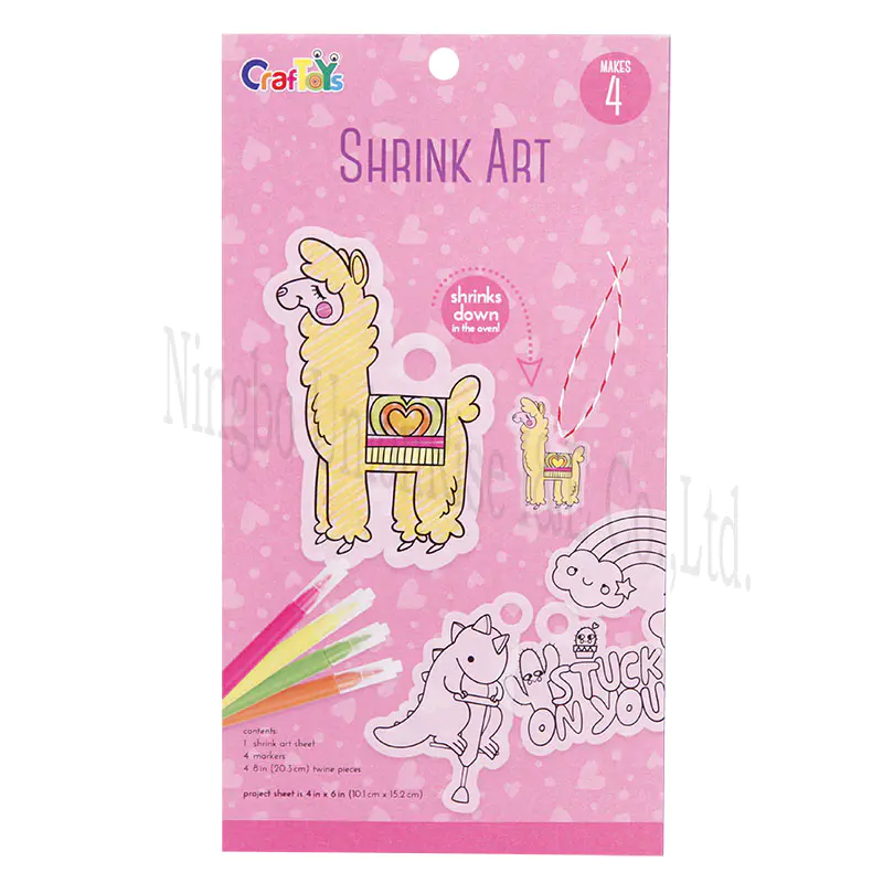 Wholesale shrink art kit chain Suppliers for children