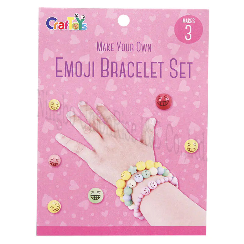 Make Your Own Emoji Bracelet Set