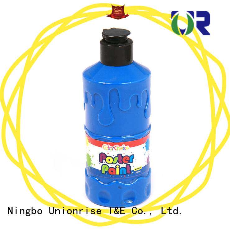Unionrise OBM childrens poster paint free sample for wholesale