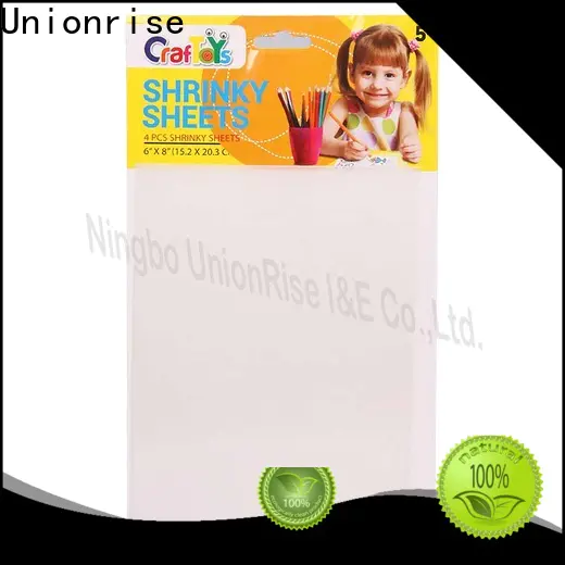 Unionrise New shrink art kit company for children