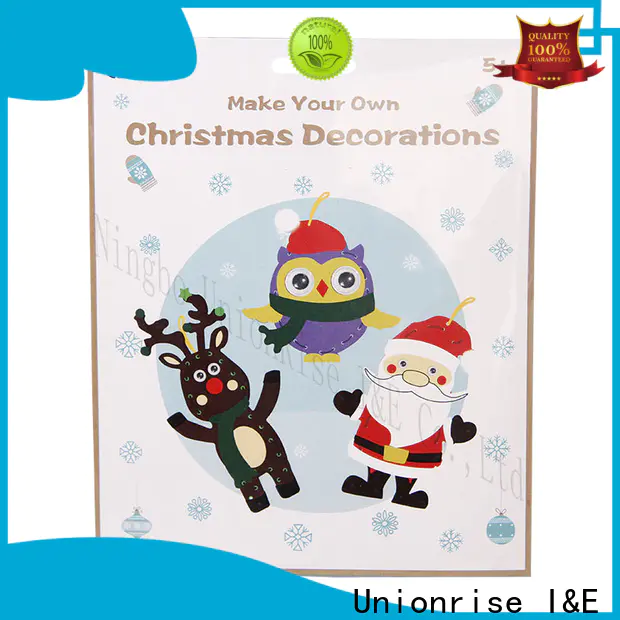 Unionrise christmas paper art kit for business for children