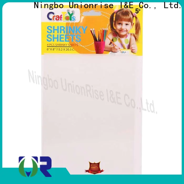Unionrise Custom shrink art kit manufacturers for kids