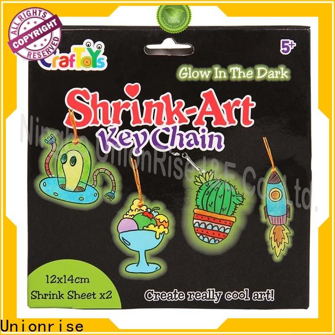 Unionrise key shrink art kits for business for children